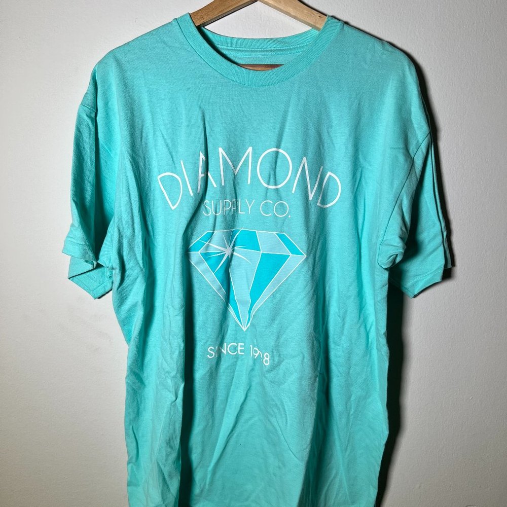 Teal Diamond Supply Co Tee Shirt